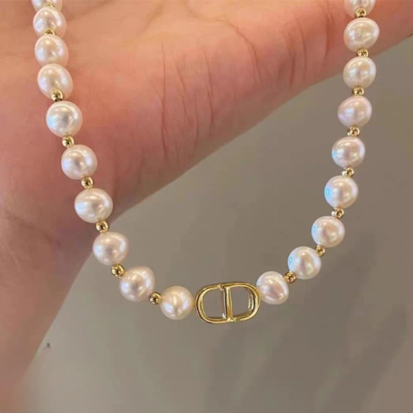 Pearl Charm Korean Elegant Necklace