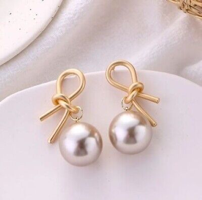 Clip On Pearl Earrings